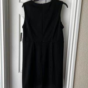 Sleeveless black dress